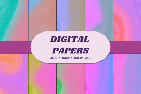 Abstract Colorful 1 Digital Paper