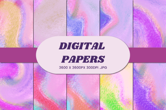 Abstract Colorful 2 Digital Paper
