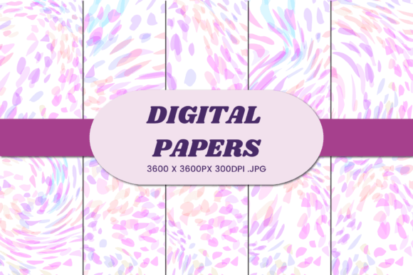 Abstract Pink 9 Digital Paper: Elevating Brand Identity and Creative Projects