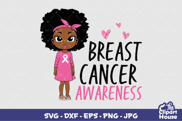Breast Cancer Awareness Girl: Strategic Design Assets for Impactful Campaigns