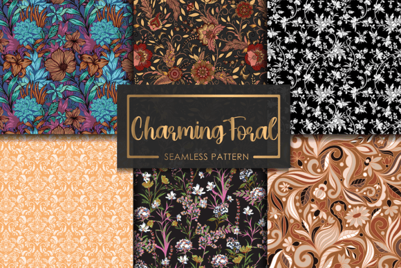 Charming Seamless Floral Patterns: Elevate Your Creative Projects with Natureβs Elegance