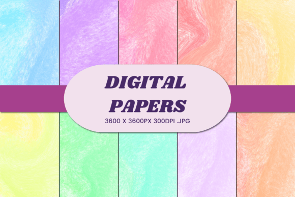 Pastel Abstract 1 Digital Paper