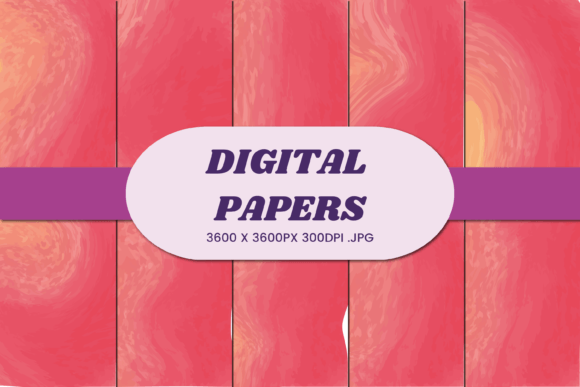 Unlocking Creativity: How Abstract Orange Yellow 3 Digital Papers Transform Your Business and Projects
