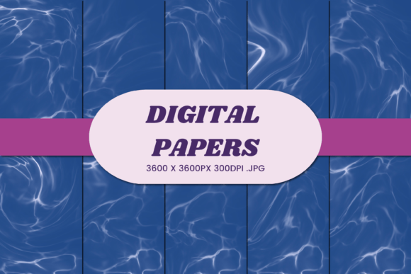 Water Wave Liquid 10 Digital Paper: Elevating Your Creative Projects with High-Resolution Design