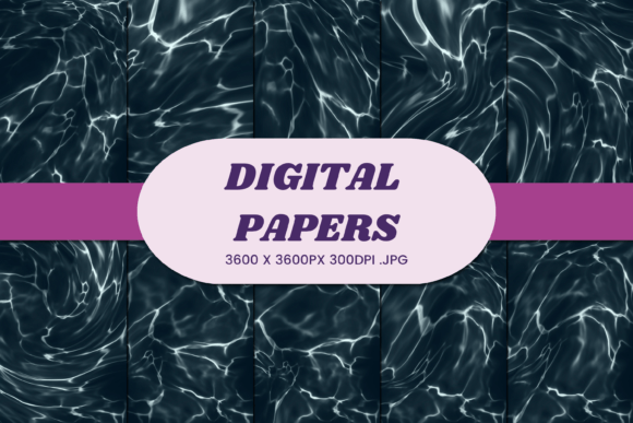 Water Wave Liquid 6 Digital Paper