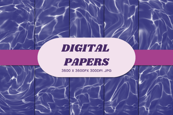 Water Wave Liquid 9 Digital Paper